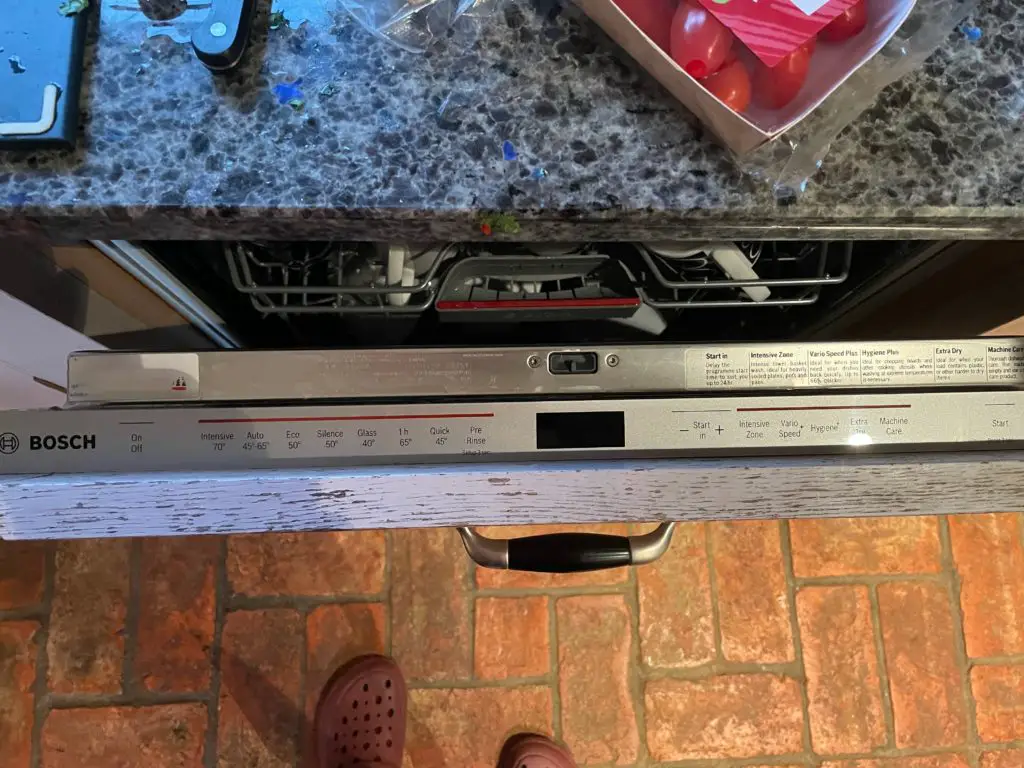 Bosch Dishwasher “Check Water Light” Message Explained